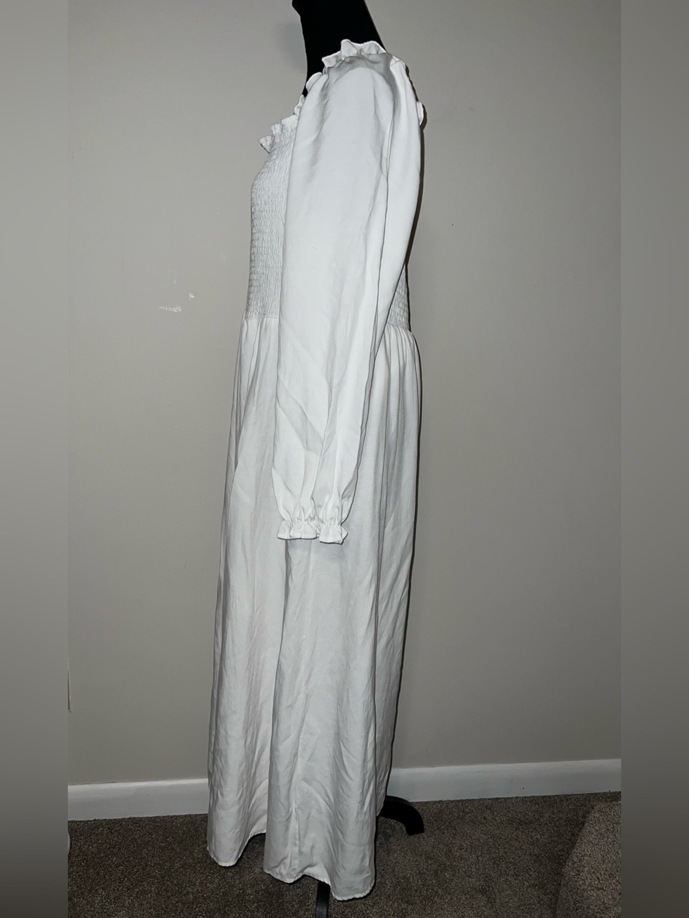 🌻3/$20!🌻Shein White Long Dress - Picture 4 of 8